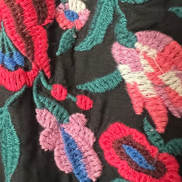 EUC Free People Sunbeams Mini Boho Dress in Black Size Small - Picture 13 of 16